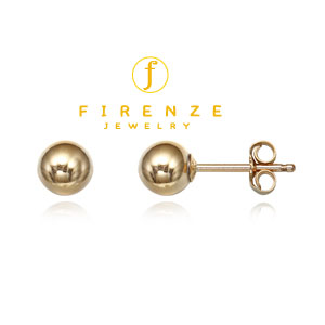 14K Gold Filled Handmade 5mm EarBallPost Earring[Firenze Jewelry] 피렌체주얼리
